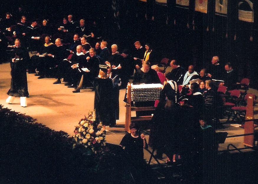 receiving my diploma photo by parents